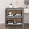 vidaXL Sideboard Grau Sonoma 70x41x75 cm Holzwerkstoff