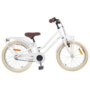 vidaXL Kinderfahrrad 20 Zoll f&uuml;r 6-11 Jahre alt Wei&szlig;