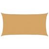 vidaXL Sonnensegel 160 g/m&sup2; Rechteckig Sandfarben 2,5x4,5 m HDPE
