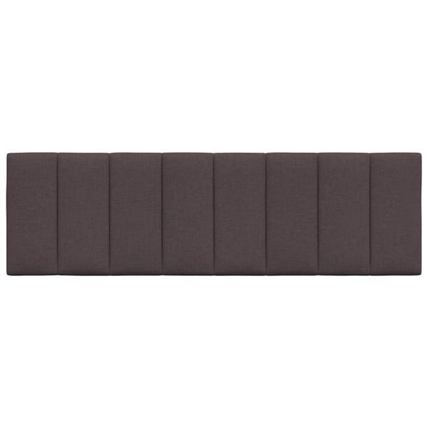 vidaXL Kopfteil-Kissen "Hanko" Dunkelbraun 160 cm Stoff