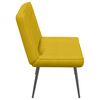 vidaXL Sitzbank Gelb 110x74x84 cm Samt