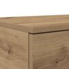 vidaXL Bettschubladen Artisan-Eiche 120 x 36,5 x 16,5 cm Holzwerkstoff