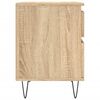 vidaXL Nachttische 2 Stk. Sonoma-Eiche 40x35x50 cm Holzwerkstoff