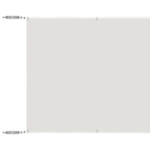 vidaXL Senkrechtmarkise Wei&szlig; 60x1000 cm Oxford-Gewebe