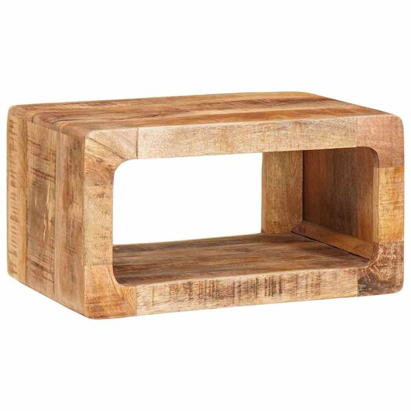 vidaXL Nachttisch 2 pcs Braun 45 x 30 x 24 cm Massivholz Mango
