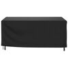vidaXL Gartenm&ouml;bel-Abdeckungen 2 Stk. Schwarz 172x113x73cm Wasserdicht