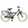vidaXL Kinderfahrrad 24 Zoll f&uuml;r 8-12 Jahre alt Schwarz