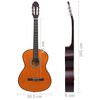vidaXL Klassikgitarre f&uuml;r Anf&auml;nger mit Tasche 4/4 39"