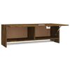 vidaXL Kleiderschrank Räuchereiche 100x32,5x35 cm Holzwerkstoff
