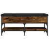 vidaXL Schuhbank R&auml;uchereiche 102x42x45 cm Holzwerkstoff