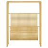 vidaXL Zeitschriftenständer Golden 35x15x45 cm Stahl