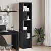 vidaXL B&uuml;cherregal Schwarz 40x36x189 cm Holzwerkstoff