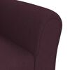 vidaXL Kindersofa Lila Stoff