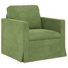 vidaXL Sofa Set 2 pcs Hellgr&uuml;n 198 x 78 x 80 cm Samt