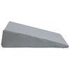 vidaXL Keil Kopfkissen Uni Grau 69 x 64 x 19 cm
