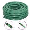 vidaXL Gartenschlauch mit Kupplung-Set Gr&uuml;n 0,75" 20 m PVC