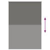 vidaXL Verdunkelungsrollo Grau 115x150cm Stoffbreite 110,7cm Polyester