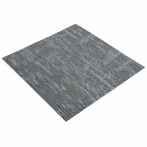 vidaXL Teppichfliese Betongrau 50 x 50 cm 20 stk. PP und Bitumen