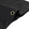 vidaXL Abdeckplane Schwarz 1,5x2 m 650 g/m&sup2;