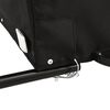 vidaXL Fahrradanh&auml;nger Schwarz und Gr&uuml;n 30 kg Eisen
