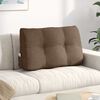 vidaXL R&uuml;cken Kissen Braun 80 x 24 x 50 cm Stoff