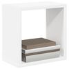 vidaXL W&uuml;rfelregale 6 Stk. Wei&szlig; 26x15x26 cm