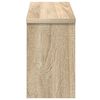 vidaXL Wandmontierter Kleiderst&auml;nder Sonoma-Eiche 50 x 16 x 26 cm