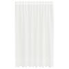 vidaXL Spitzenvorhang Wei&szlig; 200 x 150 cm Polyester