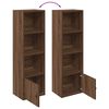 vidaXL B&uuml;cherregal Braun Eichen-Optik 31x24x102 cm Holzwerkstoff