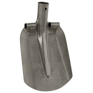 vidaXL Schaufelkopf Silber 33 x 21 cm Pulverbeschichteter Stahl