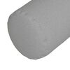 vidaXL Bolsterkissen 2 St&uuml;ck Wolkengrau &Oslash; 25 x 70 cm Stoff
