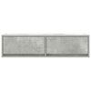 vidaXL TV-Schr&auml;nk Betongrau 100 x 31 x 25,5 cm Holzwerkstoff