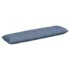vidaXL R&uuml;ckenkissen Blau 180 x 50 cm Cordstoff