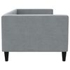 vidaXL Tagesbett Hellgrau 80x200 cm Stoff