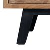 vidaXL TV-Schrank 120 x 30 x 45 cm Massivholz Teak