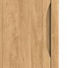 vidaXL Bad hoher Schrank Wachsbraun 35 x 30 x 160 cm Massivholz Kiefer