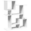 vidaXL Raumteiler-B&uuml;cherregal Wei&szlig; 92x29x112 cm Holzwerkstoff