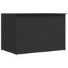 vidaXL Garden-Auflagenbox Schwarz 150x100x100 cm Poly Rattan