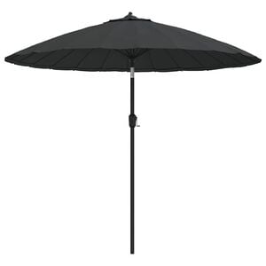 vidaXL Sonnenschirm mit Aluminium-Mast 250 cm Anthrazit