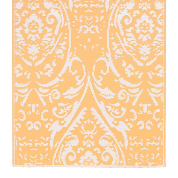 vidaXL Outdoor-Teppich ARAKIL Orangefarben und Blau 120x180 cm PP