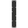 vidaXL Esstischbeine A-Form 2 Stk. Schwarz 70x(72-73) cm Stahl
