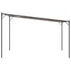 vidaXL Pavillon Beige 4x4 m 180 g/m&sup2; Stoff und Stahl