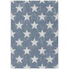 Dutch Lifestyle Kinderteppich Miami 120x170 cm Sterne Blau