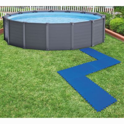 Intex Pool-Bodenschutzfliesen 8 Stk. 50 x 50 cm Blau