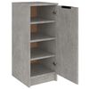 vidaXL Schuhregal Betongrau 30x35x70 cm Holzwerkstoff