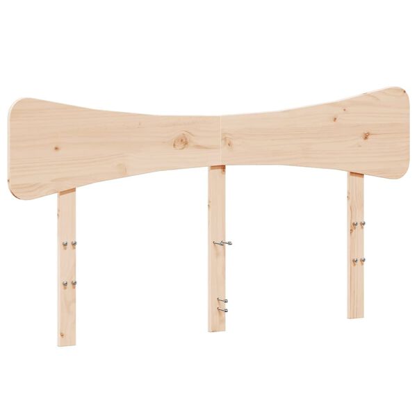 vidaXL Kopfteil 150 cm Massivholz Kiefer