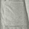 vidaXL Bademantel Hoodie Grau S Flanell