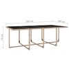 vidaXL 13-tlg. Garten-Essgruppe mit Auflagen Poly Rattan Beige