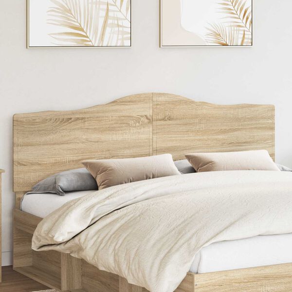 vidaXL Kopfteil Sonoma-Eiche 180 cm Holzwerkstoff
