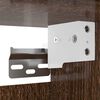 vidaXL TV-Wandschr&auml;nke 2 Stk. Braun Eichen-Optik 30,5x30x30 cm